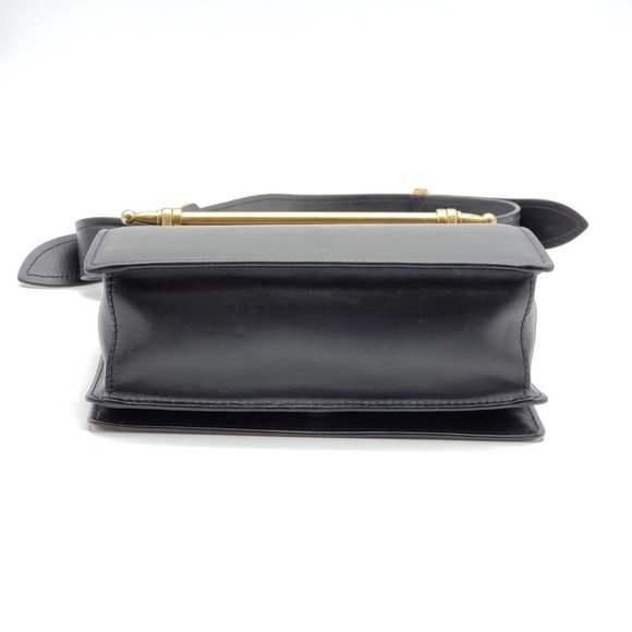 100% Authentic Prada Cahier Black Clutch Shoulder Bag - Picture 8 of 16
